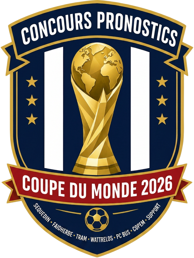 Concours de pronostics Coupe du Monde 2026